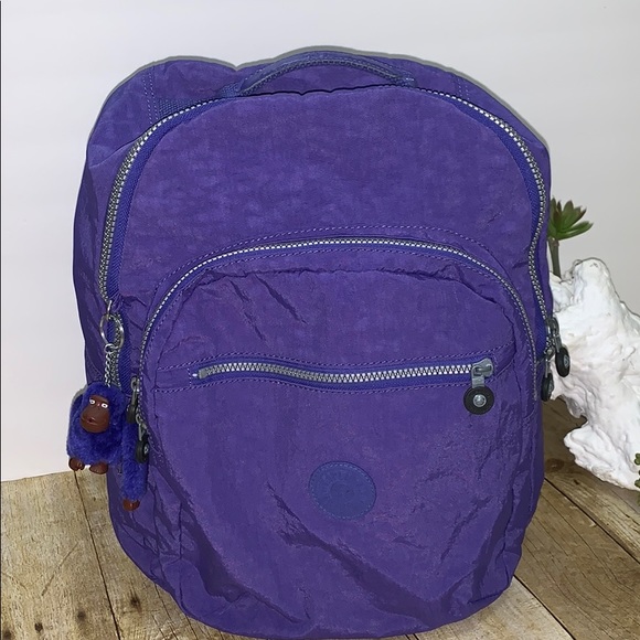 Kipling Handbags - Kipling Large Purple Backpack